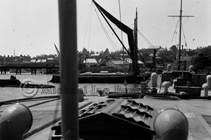 View towards Lymington Quay from Linnette